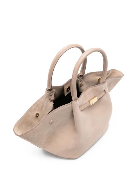DeMellier suede top tote bag - Neutrals