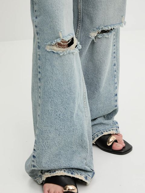 Answear.LAB jeansy damskie kolor niebieski - zdjęcie produktu nr 2