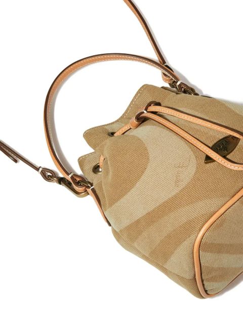 PUCCI Yummy drawstring bucket bag - Brown