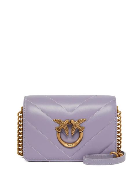 PINKO mini Love Click cross body bag - Purple - zdjęcie produktu nr 1