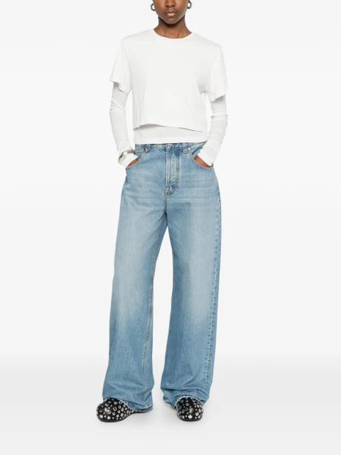 AGOLDE Romily crew-neck T-shirt - White - zdjęcie produktu nr 2