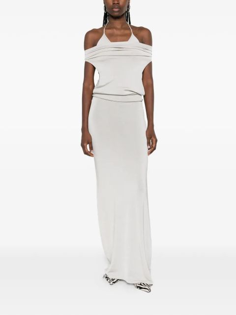 Aya Muse Sereno maxi dress - Grey - zdjęcie produktu nr 2