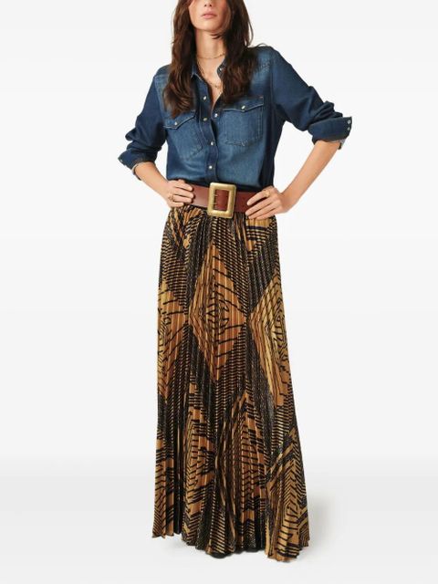 Ba&Sh Sow skirt - Brown - zdjęcie produktu nr 2