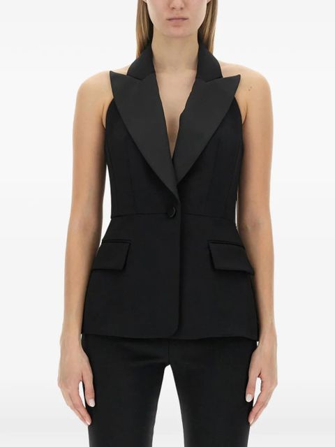 Max Mara Aletta V-neck waistcoat - Black - zdjęcie produktu nr 1