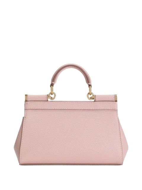 Dolce & Gabbana logo-plaque tote bag - Pink