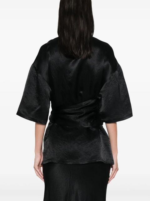 Nanushka Besia blouse - Black