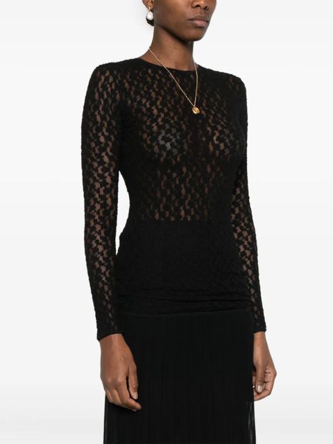 ISABEL MARANT Gaelle top - Black