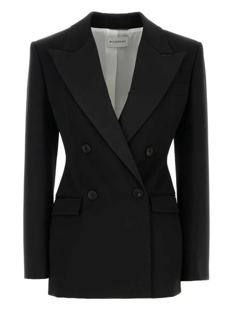 Givenchy double-breasted tuxedo blazer - Black - zdjęcie produktu nr 1