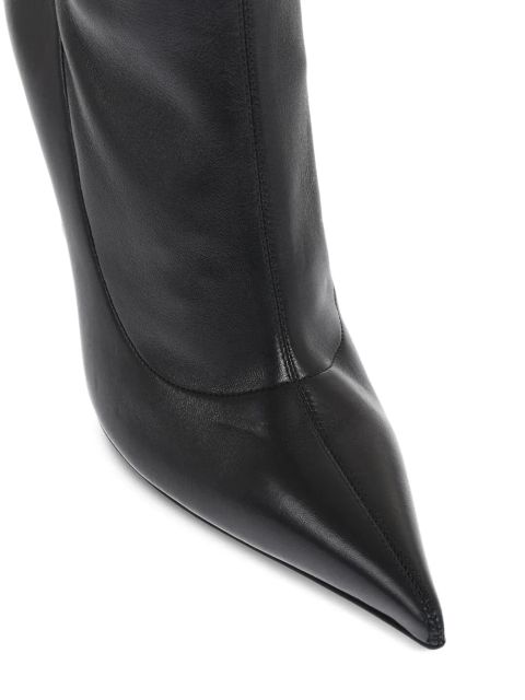 Amina Muaddi 100mm Danielle boots - Black