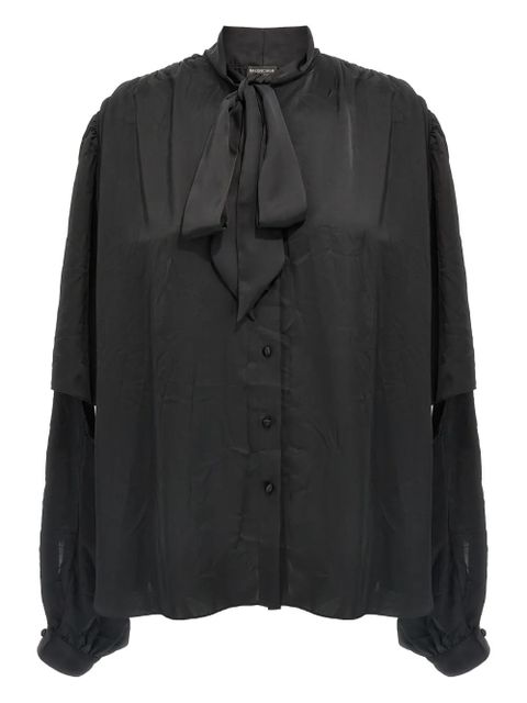 Balenciaga bow-tie blouse - Black - zdjęcie produktu nr 1