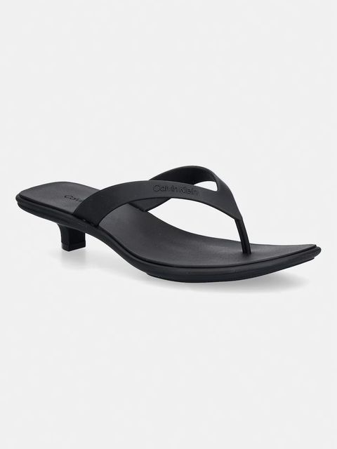 Calvin Klein japonki damskie FLIP FLOP KITTEN HEEL THONG TPU - zdjęcie produktu nr 1
