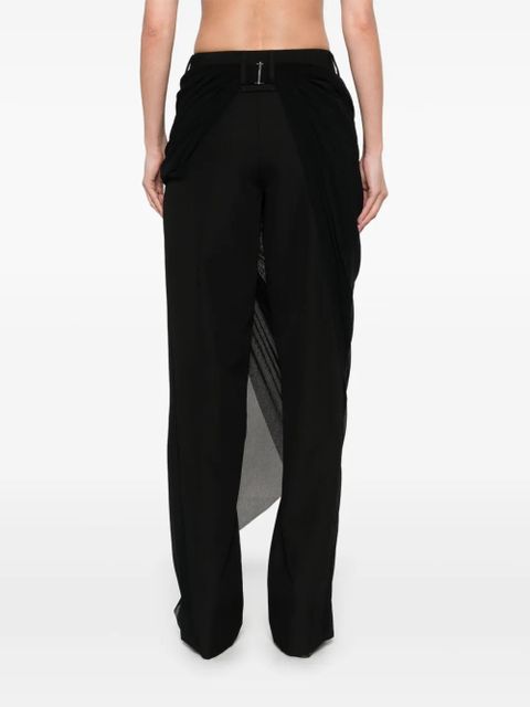 Jean Paul Gaultier layered trousers - Black
