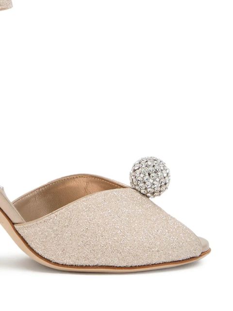 Jimmy Choo Sacora heeled sandals - Gold - zdjęcie produktu nr 2