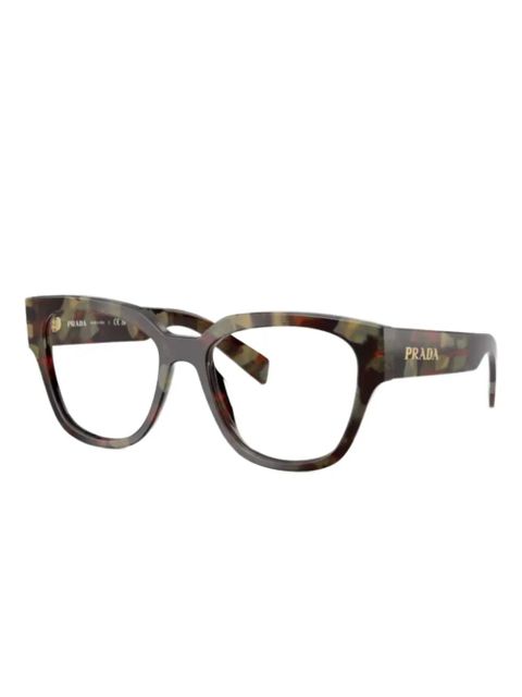 Prada Eyewear PR C06V patterned glasses - Brown - zdjęcie produktu nr 1