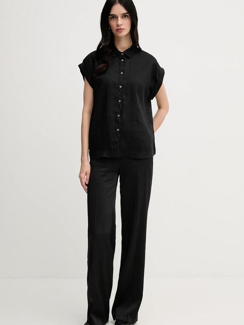 United Colors of Benetton koszula lniana - zdjęcie produktu nr 1