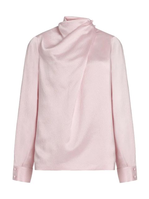 Gabriela Hearst Marcela cowl-neck silk blouse - Pink - zdjęcie produktu nr 2