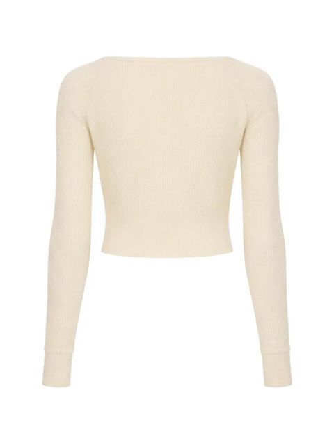 Reformation Meadow cardigan - Neutrals - zdjęcie produktu nr 2