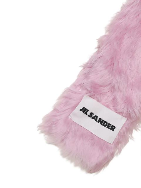 Jil Sander faux fur scarf - Pink
