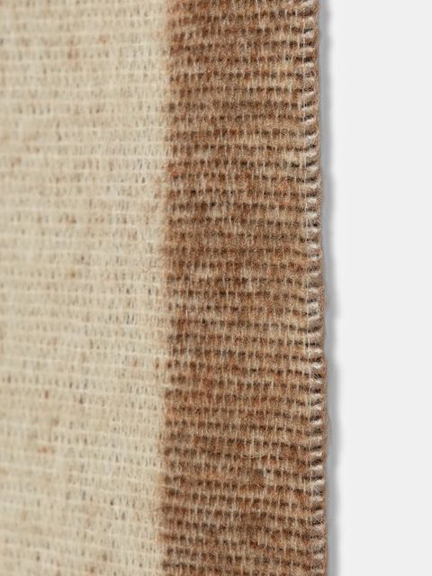 United Colors of Benetton szalik z dodatkiem wełny damski kolor zielony wzorzysty 64G8DU024