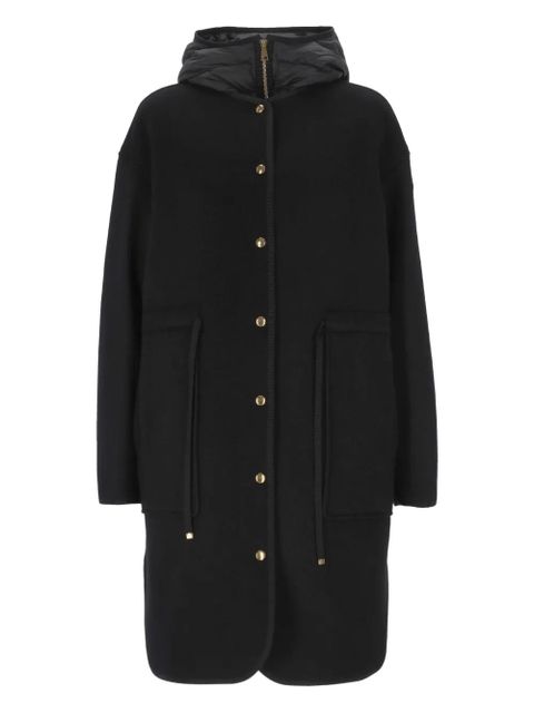 Moncler Bonreposse hooded coat - Black - zdjęcie produktu nr 1