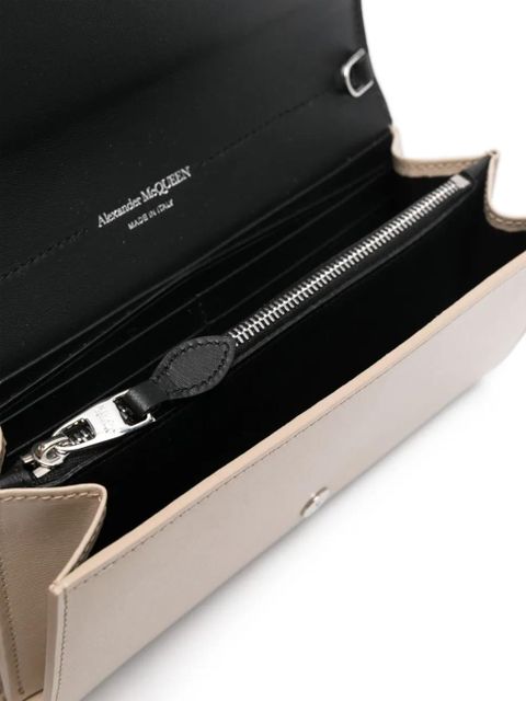 Alexander McQueen small Skull cross body bag - Neutrals