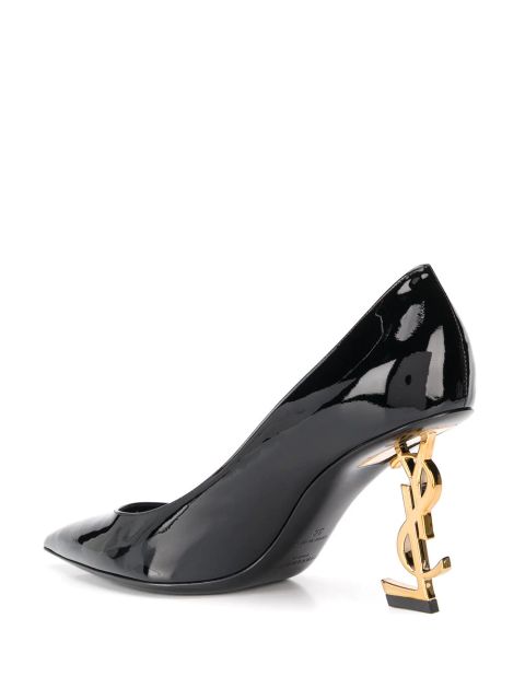 Saint Laurent Opyum patent leather pumps - Black