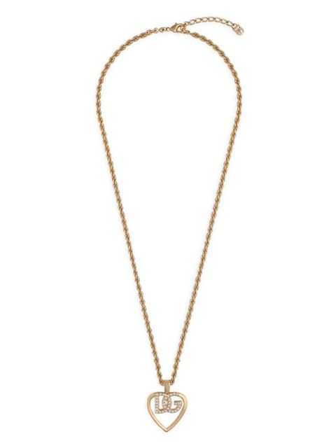 Dolce & Gabbana logo-pendant necklace - Gold - zdjęcie produktu nr 1