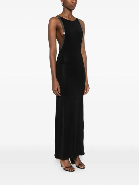 Aya Muse Luz sleeveless maxi dress - Black