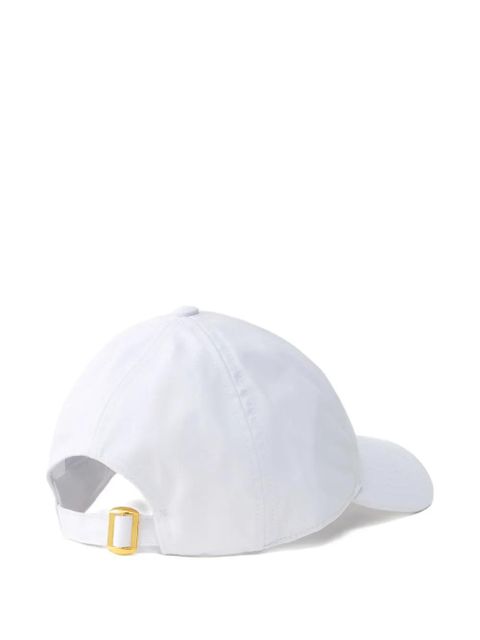 PINKO embroidered-logo baseball cap - White - zdjęcie produktu nr 2