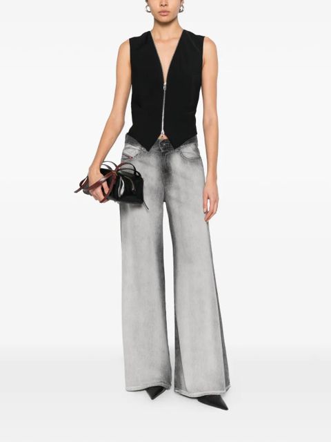 Diesel 1978 D-Akemi-Fsi wide-leg jeans - Grey - zdjęcie produktu nr 2