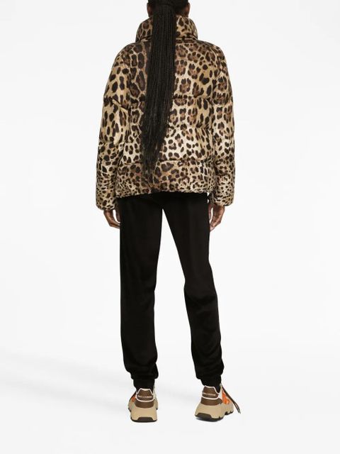 Dolce & Gabbana elasticated-waistband cotton-blend T-shirt - White - zdjęcie produktu nr 2