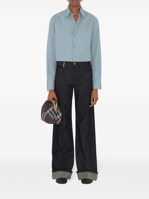 Burberry mini Peg tote bag - Blue - zdjęcie produktu nr 2