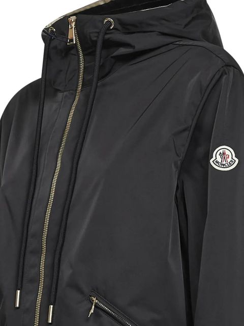 Moncler Cassiopea drawstring hooded coat - Black