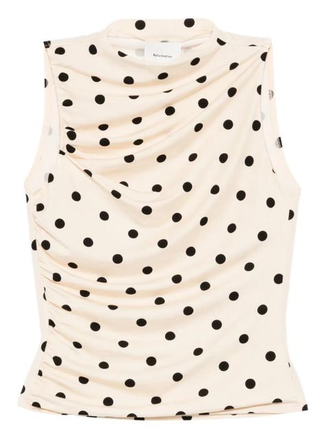 Reformation Marlo knit top - Neutrals - zdjęcie produktu nr 1