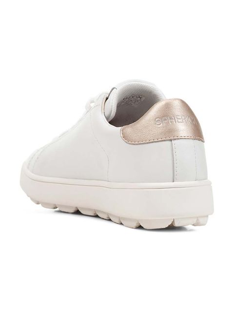 Geox sneakersy skórzane D SPHERICA ECUB-1 kolor biały D45WEA 09BNF C1327