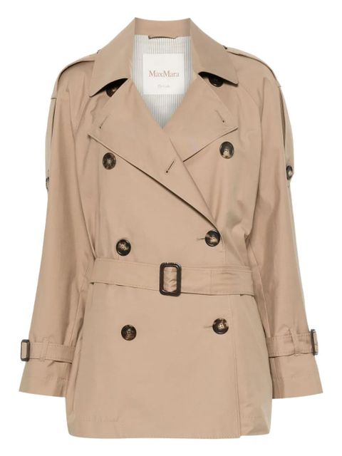 Max Mara belted double-breasted coat - Neutrals - zdjęcie produktu nr 1