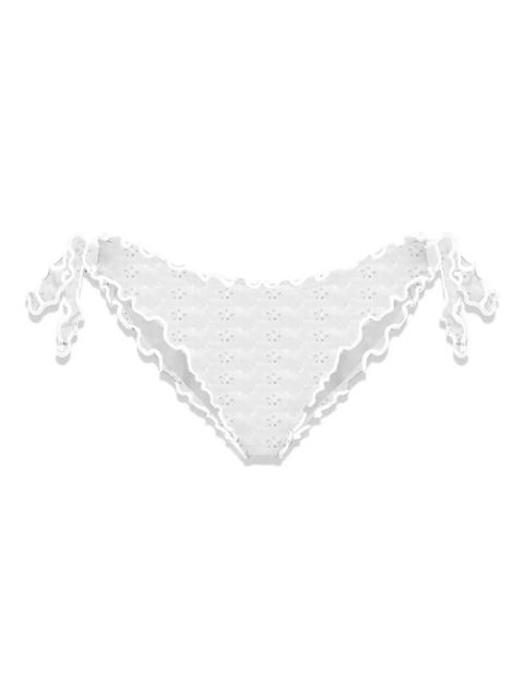 MC2 Saint Barth Moon flower bikini bottoms - White - zdjęcie produktu nr 1