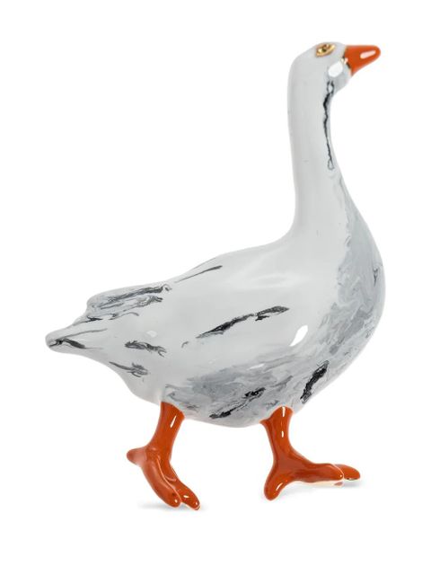 Moschino goose-shaped brooch - Gold - zdjęcie produktu nr 1