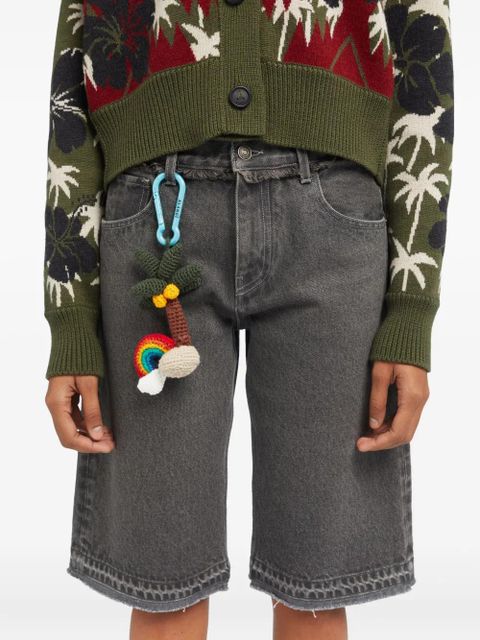 Alanui palm-tree rainbow keyring - Blue - zdjęcie produktu nr 2