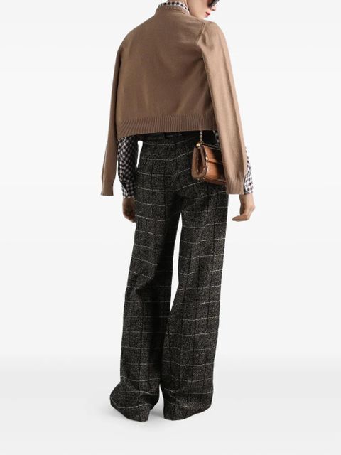 Dolce & Gabbana check-pattern trousers - Black - zdjęcie produktu nr 2