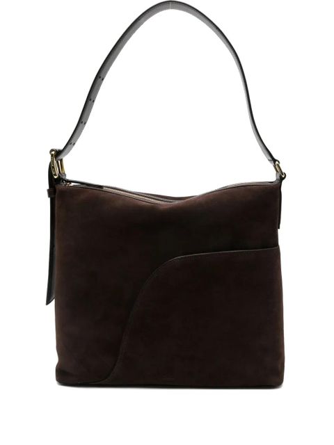 ATP Atelier Bassano suede shoulder bag - Brown