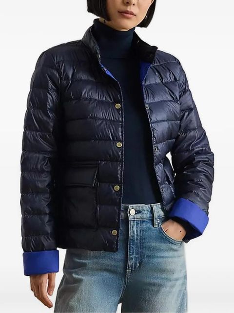 Lauren Ralph Lauren buttoned quilted jacket - Blue - zdjęcie produktu nr 1