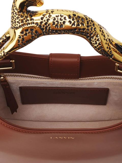 Lanvin Cat leather bag - Brown