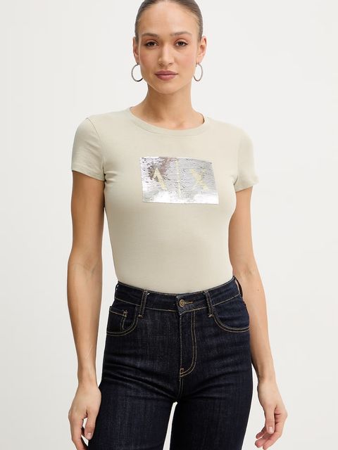 Armani Exchange t-shirt bawełniany - zdjęcie produktu nr 2