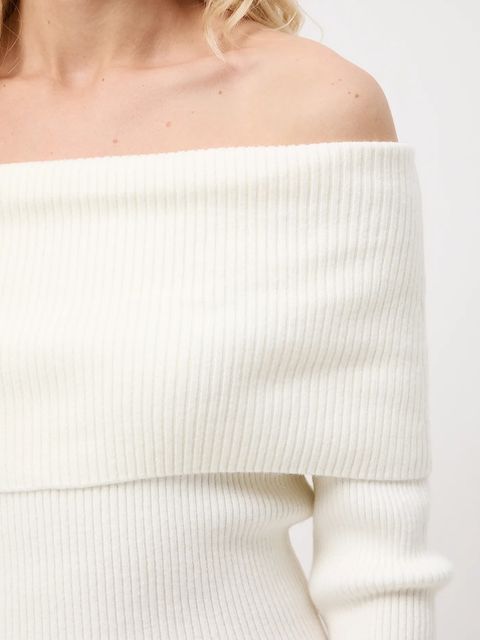 Medicine sweter damski kolor beżowy