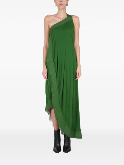 Givenchy asymmetric midi dress - Green - zdjęcie produktu nr 1