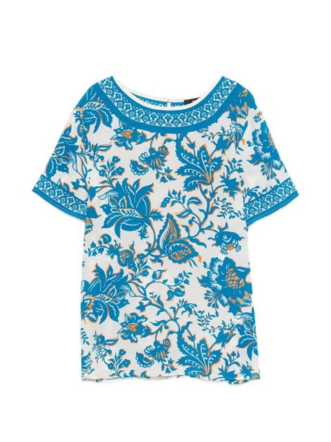 ETRO floral-print blouse - White - zdjęcie produktu nr 1