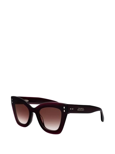 Isabel Marant Eyewear cat-eye sunglasses - Purple - zdjęcie produktu nr 2