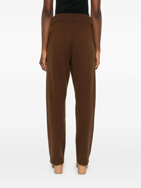ENTIRE STUDIOS ribbed-trim trousers - Brown