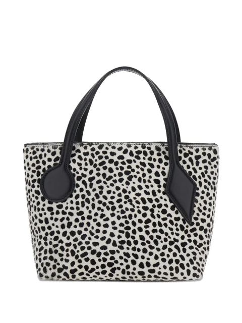Liffner mini dalmatian-print tote bag - Black - zdjęcie produktu nr 1